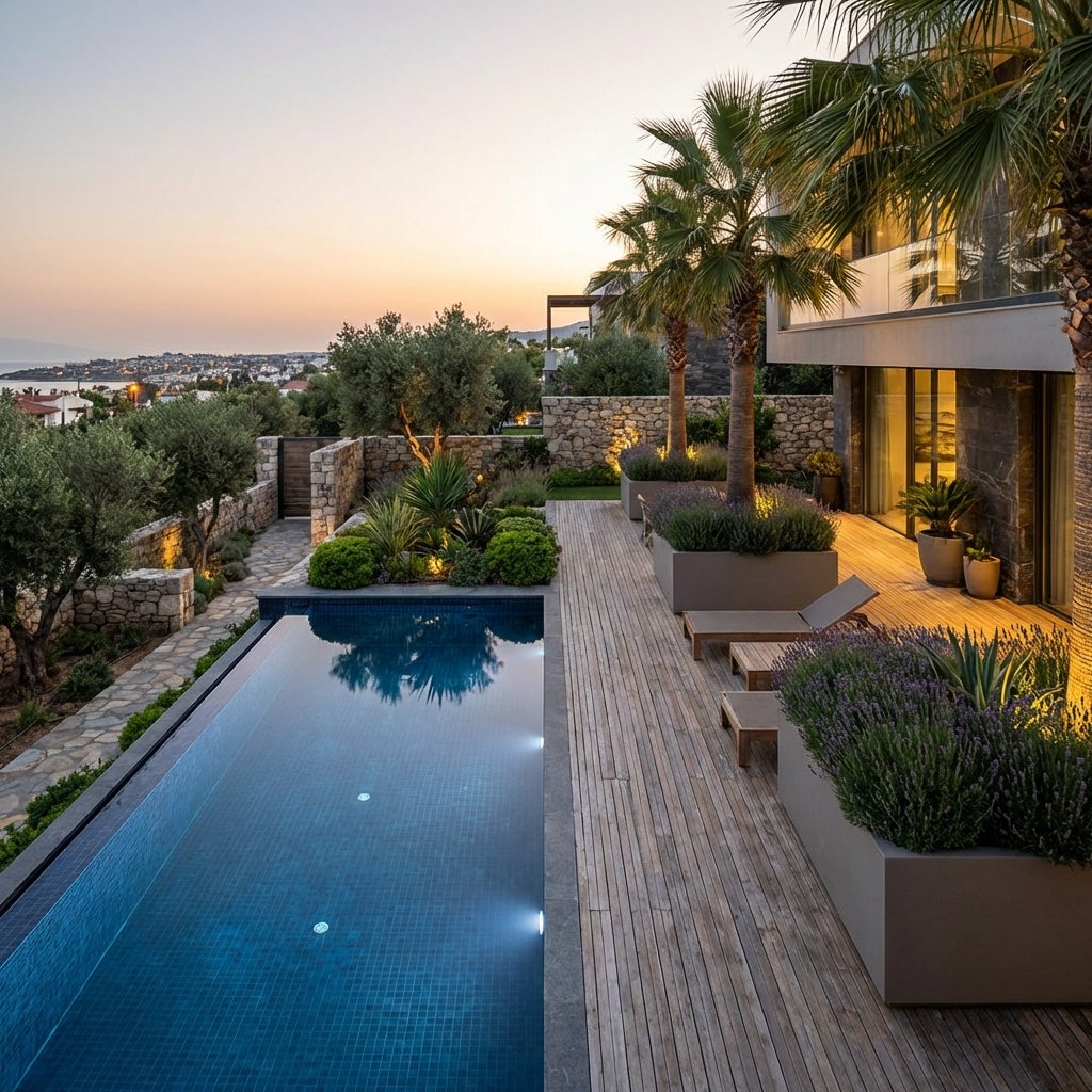 Urla İskele Sahil Villası Peyzajı